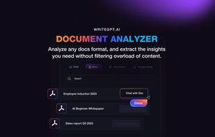Analize and chat with docs
