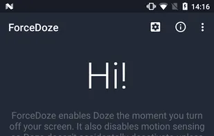 ForceDoze screenshot 1