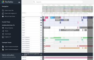 Perfetto screenshot 1