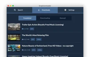 SnapDownloader screenshot 1