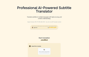 SubTranslate AI screenshot 1
