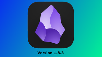 Obsidian 1.8.3 desktop update brings improvements and fixes image