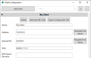 Wg Server for Windows (WS4W) screenshot 2