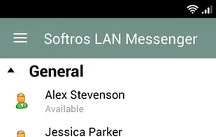 Softros LAN messenger screenshot 2