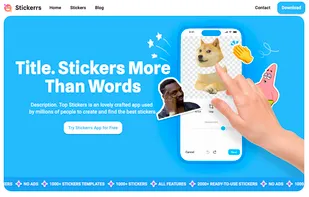 Stickerrs & Sticker Maker screenshot 1