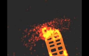 FUEL element that has come in contact with either HOT or FIRE.