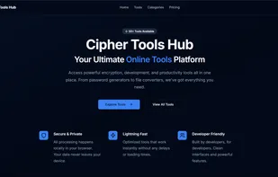 Cipher tools hub screenshot 1