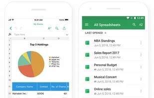 Zoho Sheet screenshot 1