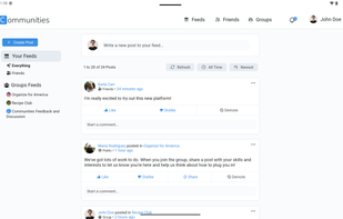 Communities screenshot 3