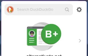 DuckDuckGo extension