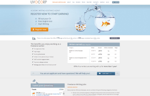 UvoCorp.com screenshot 1