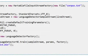 OpenNLP screenshot 1