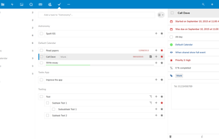 Nextcloud Tasks screenshot 1