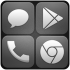 Glasklart Icon Pack icon