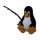 Tux Fishing icon