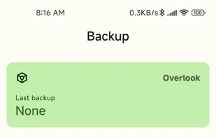 DataBackup screenshot 1