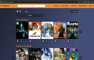 Flickoon Movies screenshot 1