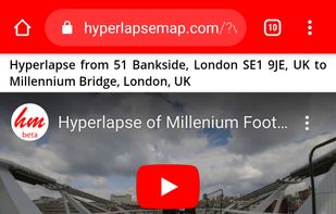 Hyperlapse Map screenshot 1