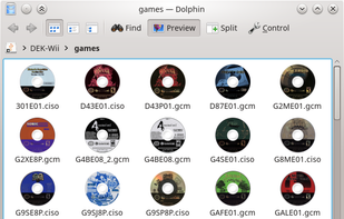 Icons for Nintendo GameCube disc images