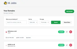 Domain Monitor screenshot 1