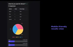 QR Poll screenshot 2