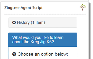 Zingtree screenshot 1