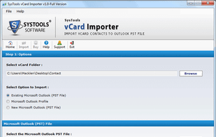 Click start Import button