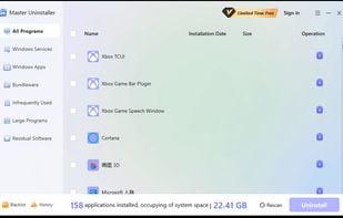 Master Uninstaller screenshot 2