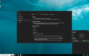 Ability to hide your public IP + Settings Window