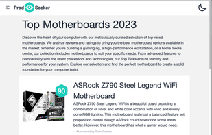 ProdSeeker screenshot 1