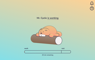 Mr. Cyclic is working