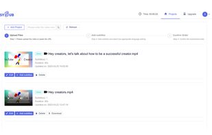 Easysub - Auto Subtitle Generator screenshot 1