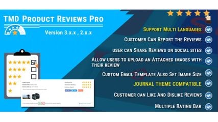 OpenCart Product Review Module screenshot 1