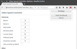 Video Speed Controller screenshot 1