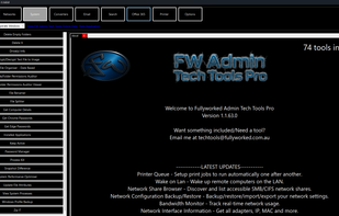 FW Admin Tech Tools Pro screenshot 1