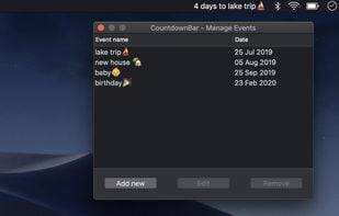 CountdownBar screenshot 2
