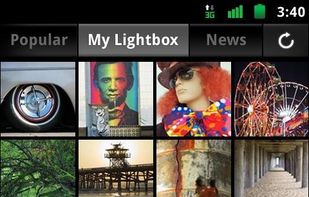 Lightbox screenshot 1