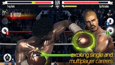 Real Boxing on Iphone(2)