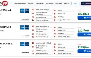 Servers99 GPU Servers