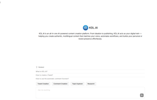 KOL.AI screenshot 1