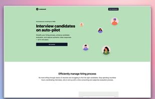 Vuescout landing page