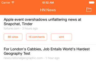 HN Reader screenshot 3