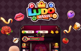 Ludo Oasis Dice Board Game screenshot 1