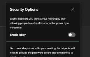 End-to-End Meeting Protection