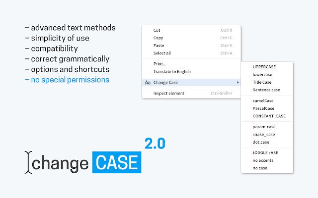 Change Case Alternatives and Similar Extensions & Add-Ons | AlternativeTo
