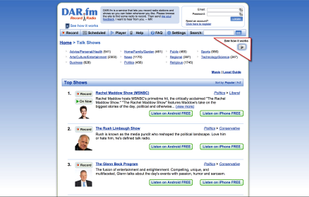 dar.fm screenshot 1