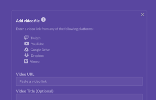 Never upload huge files again. Copy and  paste your links and Catapult does the rest. 