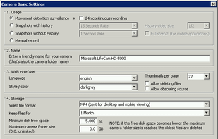 Camera Basic Settings