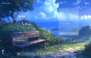 Todo list (with calender), Countdown and Deadline. Lofi 4K Video Background