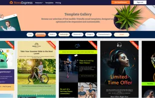 Browse 200+ ready-made templates for every niche from e-commerce to SaaS. No design skills needed. Just pick, customize, and send.